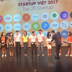 Eraweb vinh dự trở thành TOP 25 công ty khởi nghiệp xuất sắc nhất của Startup Việt 2017 tổ chức bởi VnExpress